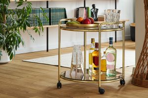 Serve drinks in style How to style a bar cart